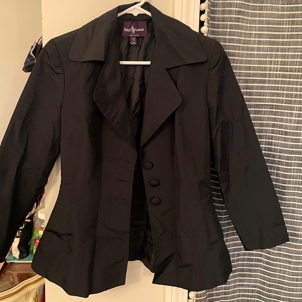 Ralph Lauren Vintage Peplum Suit Jacket | Women’s Size 2
